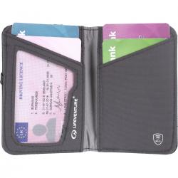 Lifeventure Rfid Card Wallet, Recycled, Grey - Pung