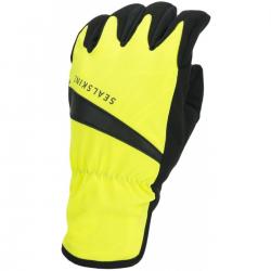 Sealskinz Waterproof All Weather Cycle Glove - Neon Yellow/Black - Str. M - Handsker