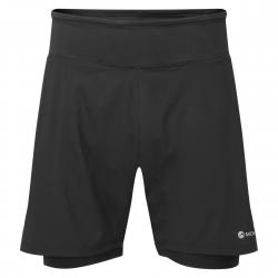 Montane Slipstream Twin Skin Shorts - BLACK - Str. M - Shorts