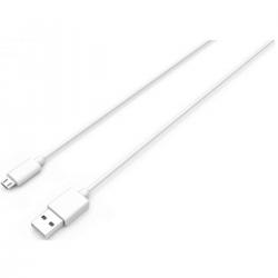 USB-A - MicroUSB kabel, 1,5m, hvid