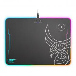 L33T-Gaming L33t Rgb Gaming Mousepad (w. Qi Charge) Hard Surface. 355*255 - Computermus