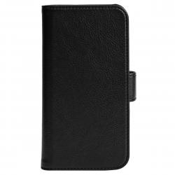 Essentials Samsung A52 Pu Wallet, Detachable, 3 Cards, Black - Mobilcover