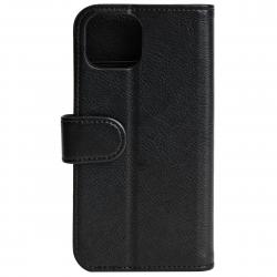 Essentials Iphone 13 Pu Wallet, 3 Cards, Black - Mobilcover