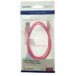 Sinox One USB-C pink 1m
