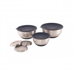 Outwell Chef Bowl Set With Lids & Graters - Skål