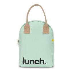 Fluf Zipper Lunch Bag - Mint