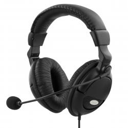 Deltaco Headset With Microphone, Volume Control On The Cable, 2 X 3. - Headset