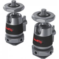 SmallRig 2948 BallHead Mini with Removable Cold Shoe Mount 2pcs - Support rigs & cages