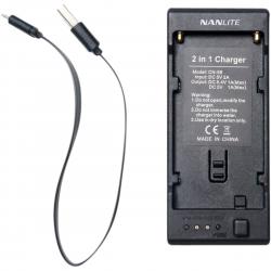 Nanlite CN-58 2-1 charger for NP style battery - Led-lys