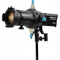 Nanlite Forza 60B II LED Bi-color Spot Light with 19°&36° Projection Attachment - Video studio