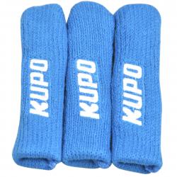 Kupo KS-0412BL Stand Leg Protector (Set of 3) - Blue - Support rigs & cages
