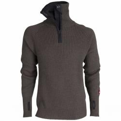 Ulvang Rav Sweater W/zip - Tea Green/Charcoal Melange - Str. XL - Bluse