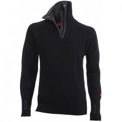 Ulvang Rav Sweater W/zip - Black/Charcoal Melange - Str. XXXL - Trøje
