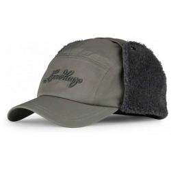 Lundhags Habe Pile Trapper Hat - Forest Green - Str. L/XL - Kasket