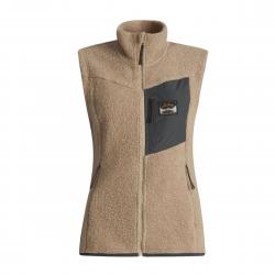 Lundhags Flok Wool Pile Vest W - Sand - Str. XS - Vest