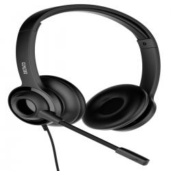 Deltaco-of Headset Stereo, Usb, Noise Reducing Mic - Headset