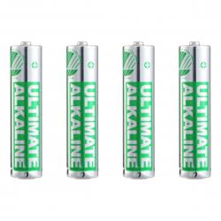 Deltaco Ultimate Alkaline Batteries, Lr03/aaa Size, 4-pack - Batteri