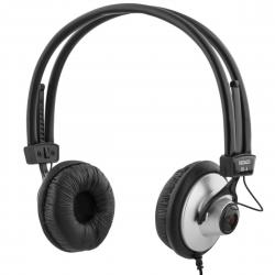 Deltaco Headphones With Volume Control, 2.2m Cable - Høretelefon