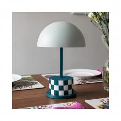 Printworks Portable Lamp Riviera, Checker - Lampe