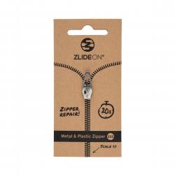 Zlideon Normal Plastic & Metal Zipper Xxs - Silver - Str. XXS - Lynlås