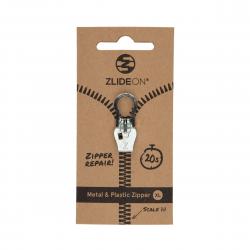 Zlideon Normal Metal & Plastic Zipper Xl - Silver - Str. XL - Lynlås