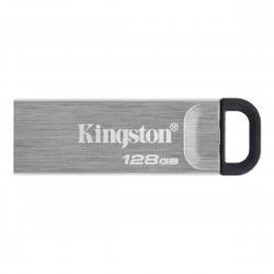 Kingston Datatraveler Kyson 128 Gb, Usb 3.2 Gen 1, Silver - Usb stik