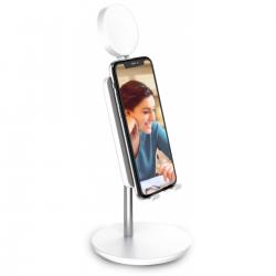 Digipower Shine Phone holder with 3'' ring light - Arbejdslampe