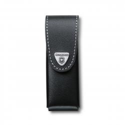 Victorinox Belt Pouch, Black Leather, To - Etui