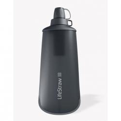 LifeStraw Peak Squeeze Bottle 1L - Dark Gray - Str. 1L - Vandfilter