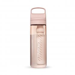 LifeStraw Go 2.0 Water Filter Bottle 22o - Cherry Blossom Pink - Str. .65L - Vandfilter