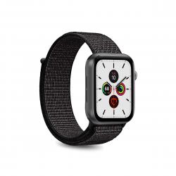 Puro Apple Watch Band 38-41 Mm Nylon Wristband, Black - Urrem