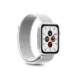 Puro Apple Watch Band 38-41 Mm Nylon Wristband, Ice Wh. - Urrem