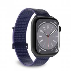 Puro Apple Watch Band 42-49 Mm Nylon Wristband, S. Blue - Urrem