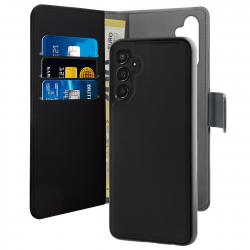 Puro Samsung Galaxy A54 Wallet, Detachable, Black - Mobilcover