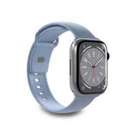Puro Silicone Watchband For Apple Watch 38-40 41 Mm, Light Blue - Urrem