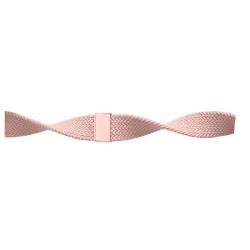Puro Loop Elasticized Nylon Wristband, Universal, Pink - Urrem