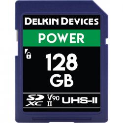 Delkin SD Power 2000X UHS-II U3 (V90) R300/W250 128GB - Hukommelseskort