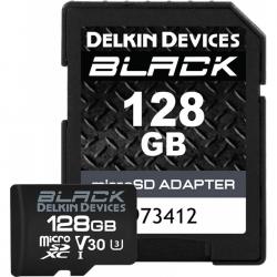 Delkin microSD Black Rugged (V30) R90/W90 128GB - Hukommelseskort