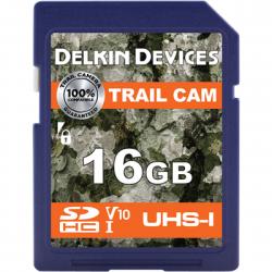 Delkin Trail Cam SDHC (V10) R100/W30 32GB (NEW) - Hukommelseskort