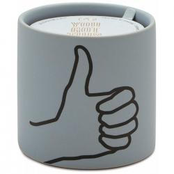 Paddywax Candle Thumbs Up Mint - Lys