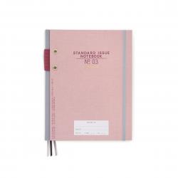 Designworks Ink Notebook Standard Issue Pink - Notesbog