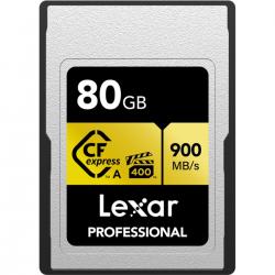 Lexar CFexpress Pro Gold R900/W800 (VPG400) 80GB (Type A) - Hukommelseskort