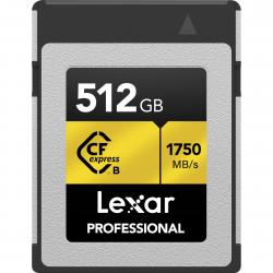 Lexar CFexpress Pro Gold R1750/W1500 512GB - Hukommelseskort
