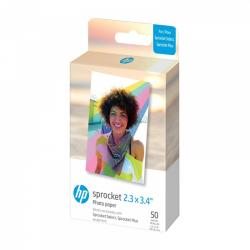 HP Zink Paper Sprocket Select 50 Pack 2,3x3,4'' - Tilbehør til foto