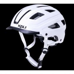 Kali Cruz Mat Hvid 54-58cm S/m - Cykelhjelm