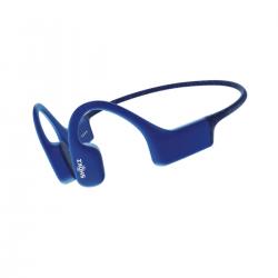 Shokz OpenSwim Bone Conduction Open-Ear - Blue - Højttalertelefon