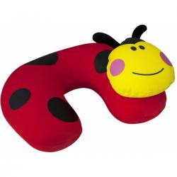Travelsafe Travel Pillow Animal/ Kids - Ladybug - Str. Stk. - Rejsepude