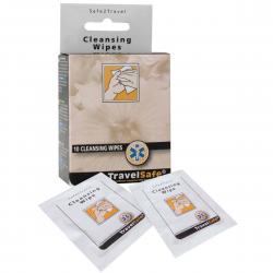 Travelsafe Cleansing Wipes (10 Pcs.) - Rengøring