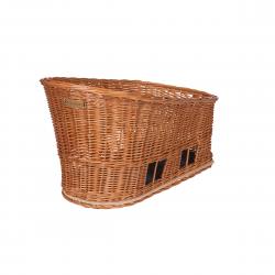 Basil Basket Rear Pasja MIK Medium, 45cm, Natural - Cykelkurv
