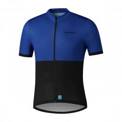 Shimano Trøje Element Ss Blue L - Cykel t-shirt